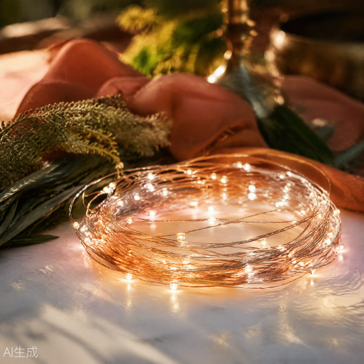 Fairy String Lights Warm White 33ft