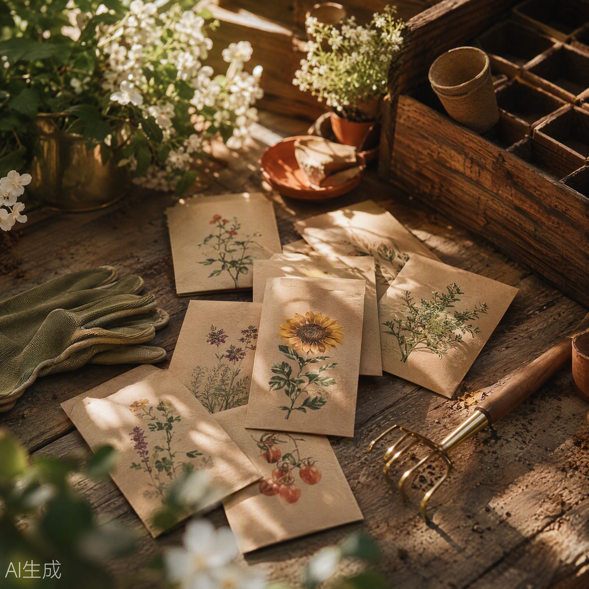 Garden Herb Seeds Collection 10 Varieties