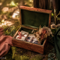 Handcrafted Redwood Memory Keepsake Box
