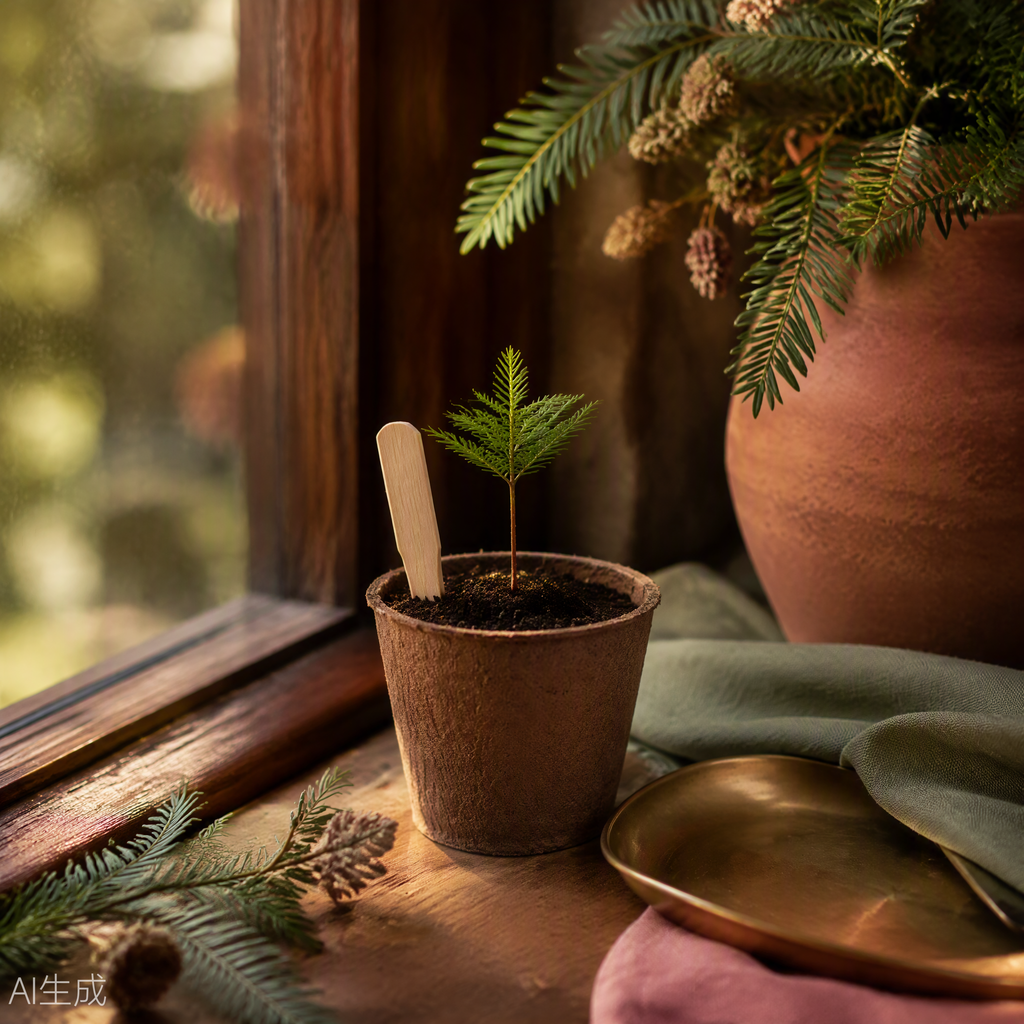 Miniature Redwood Seedling Grow Kit