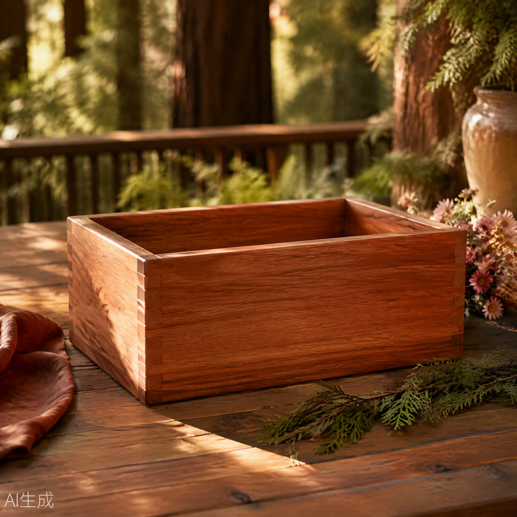 Premium Redwood Planter Box 18-inch