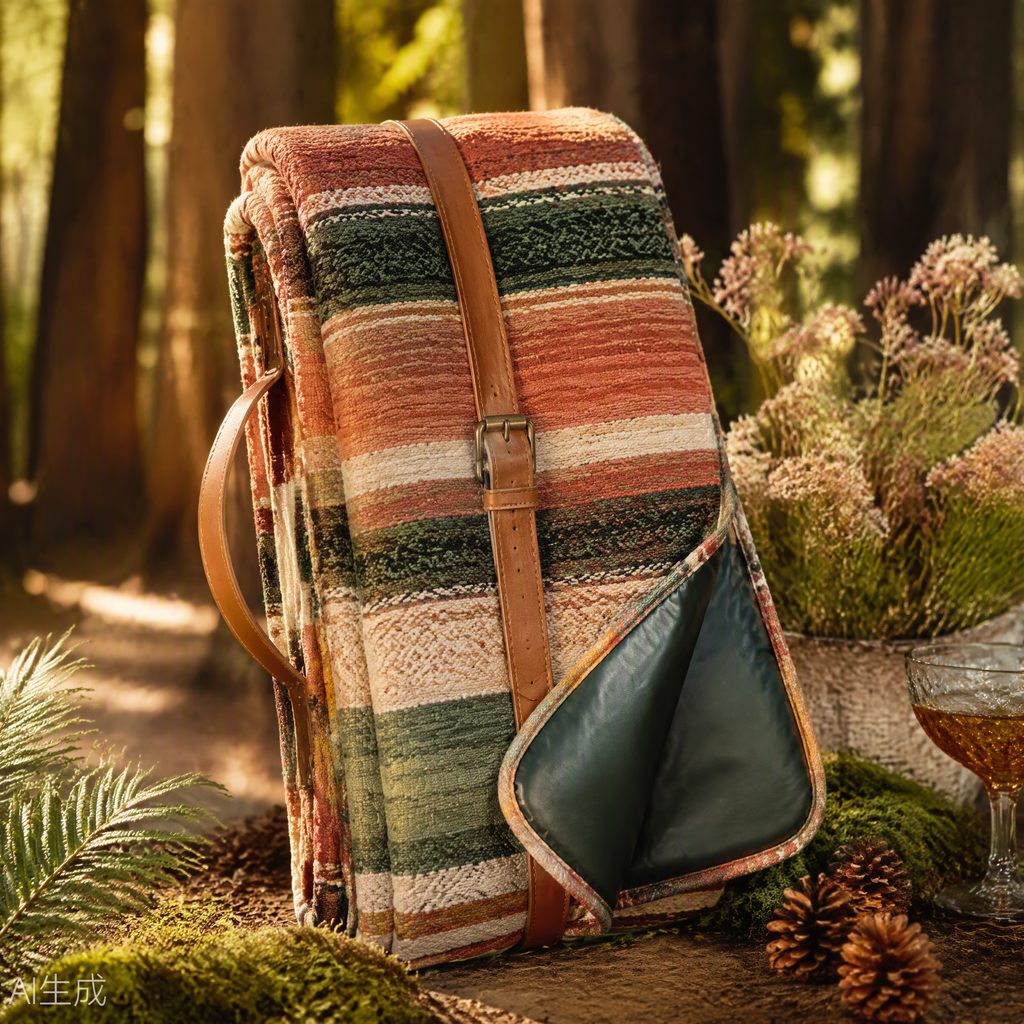 Waterproof Woven Picnic Blanket 80x60